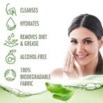 LAKME 9To5 Natural Aloe Cleansing Wipes, 141 G - Fast UK Delivery - Image 5