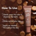 mCaffeine Lip Juice Tinted Lip Balm - Caramel Toffee | 24 hrs Moisturization | With Peptides, Cocoa Butter & Vitamin E | Heals Dry & Chapped Lips | Lip Balm For Women | Sheer Brown Tint - 10g - Fast UK Delivery - Image 7