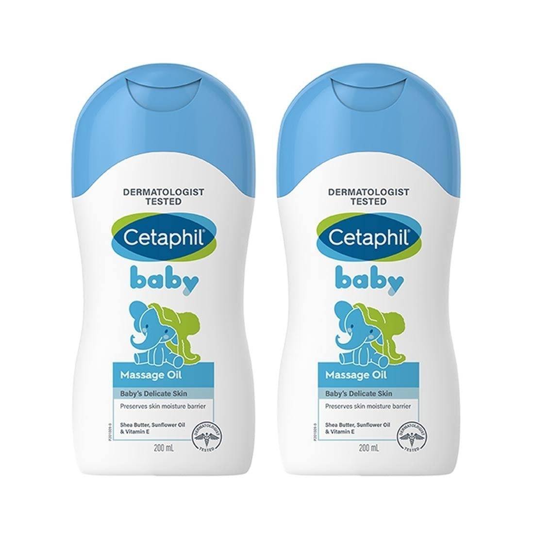 uk516xoqyqF3L-1-1.jpg Cetaphil Baby Massage Oil (200ml) - Pack of 2 - Fast UK Delivery - Image 1