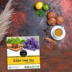 TEACURRY Sleep Chamomile Tea (1 Month Pack, 30 Tea Bags)-Helps With Insomnia, Snoring, Stress-Tea For Sleeping-Night Tea For Sleep-Sleep Time Tea,100 Grams - Fast UK Delivery - Image 5