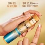 LAKME Sun Expert 1% Hyaluronic water-light Sunscreen gel SPF 50 Pa++++ Best for Oily Skin | Even toned & Glowing Skin | Non-Sticky| Helps reduce pigmentation | UVA/B Protection, No White Cast 56G - Fast UK Delivery - Image 5