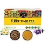 TEACURRY Sleep Chamomile Tea (1 Month Pack, 30 Tea Bags)-Helps With Insomnia, Snoring, Stress-Tea For Sleeping-Night Tea For Sleep-Sleep Time Tea,100 Grams - Fast UK Delivery - Image 2