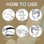 HUDA GIRL BEAUTY PRofessional Eyebrow Kit - Eyebrow Stamp + Eyebrow Stencils + Eyebrow Brushes - Fast UK Delivery - Image 3