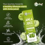 Nutriorg Amla Juice 250ml | Amla Juice for Hair & Skin | Rich in Vitamin C | Cold-Pressed Indian Gooseberry Juice | Detox Immunity Boosting | No Added Sugar | Pure & Natural - Fast UK Delivery - Image 5