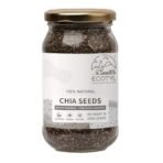 Ecotyl Chia Seeds | Raw Seeds for Eating | Rich in Antioxidants & Fibre | Chia seeds| 250 grams - Fast UK Delivery