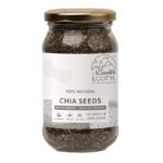 Ecotyl Chia Seeds | Raw Seeds for Eating | Rich in Antioxidants & Fibre | Chia seeds| 250 grams - Fast UK Delivery