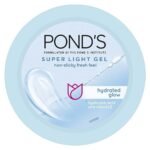 POND'S Super Light Gel Oil Free Face Moisturizer 100 g | With Hyaluronic Acid & Vitamin E for Fresh Glowing Skin & 24 hr Hydration - Daily Use - Fast UK Delivery