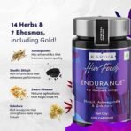 Kapiva Endurance Capsules - Research-backed blend of 14 Herbs & 7 Bhasmas like Ashwagandha, Shilajit & Gokshura to unlock peak performance - Pack of 2 - Fast UK Delivery - Image 3