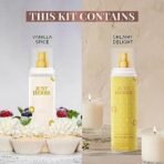 Just Herbs Body Mist Spray for Men and Women With Long Lasting Fragrance Perfume Combo Gift Set - Creamy Serenity (2 x140ml) - Fast UK Delivery - Image 5