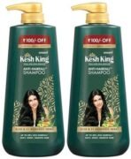 Kesh King Ayurvedic Anti Hairfall Shampoo| Reduces hairfall | 21 Natural Ingredients |No Paraben & No Silicon | With the goodness of Aloe Vera, Bhringraja and Amla for Silky, Shiney - 600 ml - Fast UK Delivery - Image 2