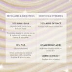 mCaffeine Super Glow Flash Facial 25% AHA+BHA+PHA Face Mask | 5 Mins Glow Face Pack | Instant Brightening | Unclogs Pores, Removes Blackhead & Dead Skin | Tan Removal | Color Changing Mask - 50gm - Fast UK Delivery - Image 5