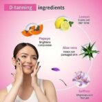 Ayouthveda D-Tan Face Serum Enriched With Saffron & Papaya For Nourished Skin, Reduces Tan 30ml - Fast UK Delivery - Image 6