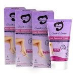ORAAH Smooth n Sensitive Hair Removal Cream For Women | Natural Painless Removal For All Skin Types With Lavender -50G (Pack Of 3) - Fast UK Delivery - Image 2
