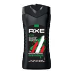 AXE Africa 3 In 1 Body, Face & Hair Wash For Men, Long-Lasting Refreshing Mandarin & Sandalwood Fragrance For Up To 12Hrs, Natural Ingredients, No Parabens, Dermatologically Tested, 250Ml - Fast UK Delivery