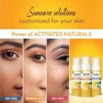 WOW Skin Science Sunscreen Gel For All Skin Types | SPF 55 PA++++ | With Glutathione & Aloe Vera Extract | Lightweight | Quick Absorbing | No White Cast | UVA & UVB Protection | 50 ml - Fast UK Delivery - Image 3