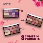 MARS All I Need Makeup And Eyeshadow Powder Kit | 9 Eyeshadows With Blusher Bronzer And Highlighter | Matte Long Lasting & Highly Pigmented (21.5 G) (Multicolor-01) - Fast UK Delivery - Image 6