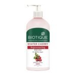 Biotique Winter Cherry Rejuvenating Body Lotion | Moisturizes and Hydrates the Skin | Prevents Ageing, Wrinkles and Dark Spots| 100% Botanical Extracts| Suitable for All Skin Types | 300ml - Fast UK Delivery