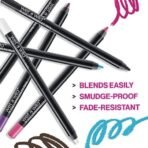 wet n wild Eyeliner Pencil On Edge Longwearing Matte Eye Liner, Long Lasting, Smudge Proof, Fade Resistant, Highly Pigmented, Creamy Smooth Soft Gliding, Blue Sapphire Ice - Fast UK Delivery - Image 4