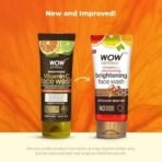 WOW Skin Science Brightening Vitamin C Face Wash | All Skin Types | Glowing Bright Skin | Refreshing | Paraben & Sulphates Free | Face Wash for Women & Men | 50 ml - Fast UK Delivery - Image 3