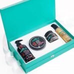 mCaffeine Coffee Glam Body Gift Set for Special Occasions | Luxury Gift Kit with mcaffeine products Body Wash, Butter, Scrub & Shimmer | Valentine Present For Women Men, Him Her | Birthday Anniversary Wife | Pampering Gift for Couples for all Occasions - Fast UK Delivery - Image 2