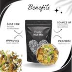 Fruitri Super Healthy Nuts Mix - Natural, Fresh Dried Fruits and Nuts Mix 1kg - Perfectly Balanced Dry Fruits Mixed Pack, 9+ Nut Mix for Anytime Snacking - Fast UK Delivery - Image 4