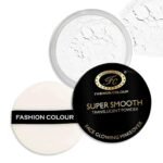 Fashion Colour Super Smooth Translucent Powder | Makeup Baking | Lightweight Loose and Makeup Setting Powder| For Oil-Free Makeup Look | Lightweight | Puff Applicator | Evens Skintone | 15g | Shade 01 - Fast UK Delivery