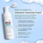 Sebamed Clear Face Cleansing Foam| pH 5.5 | Combats pimples with Montaline C40 | Deep pore cleansing | Dermatologically & clinically tested | 150ml - Fast UK Delivery - Image 3