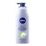 Nivea Oil-In-Lotion Tender Coconut and Tiare Oil Body Lotion for Normal Skin (400 ml) - Fast UK Delivery