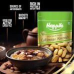 Happilo 100% Natural Premium California Dried Almonds 500g Pack Pouch | Premium Badam Giri | High in Fiber & Boost Immunity | Real Nuts | Gluten Free - Fast UK Delivery - Image 7