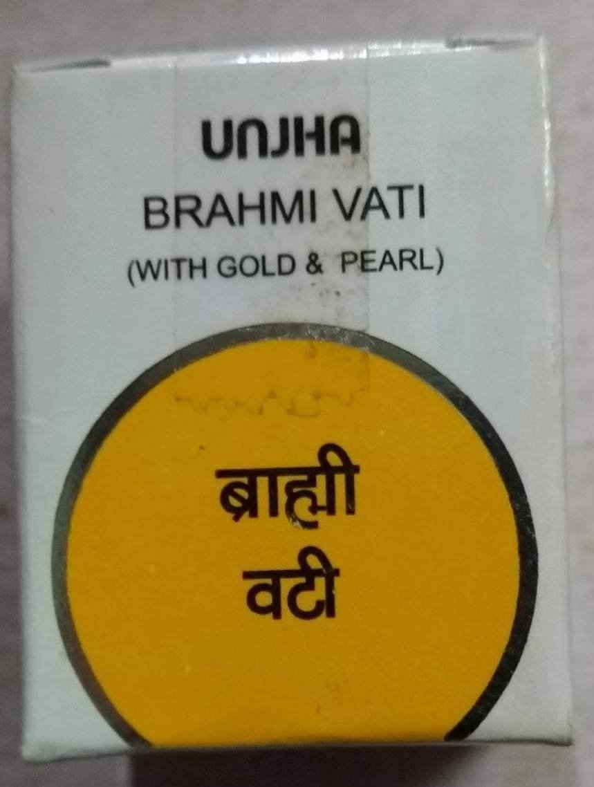 uk5184Pa3C3L-1.jpg Unjha Pharmacy Brahmi Vati, 30 Count - Image 1