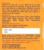 Nomad Food Project | Bacon Chilli Oil (180 gms) | Made with real Bacon | Garlicky, Umami, and Spicy | Perfect for momos, stir-fries, pizza, noodles, and more. - Fast UK Delivery - Image 5