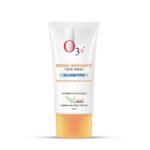 O3+ Bridal Radiance Facewash for all Skin Type 75ml | With Glycolic Acid and Vitamin C - Fast UK Delivery