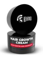 BEARDO Hair Growth Cream, 75 Grams|Daily Hair Nourishing Cream For Men|Hair Cream With Redensyl And Biotin|Hair Moisturizing|Non-Sticky|Onion Oil Hair Cream - Fast UK Delivery