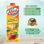 DABUR Real Masala Mixed Fruit Juice - 1L | No Added Preservatives,No Artificial Colours & Artificial Flavours | Goodness of Best Fruits with Chatpata Masala | Daily Dose of Fruit Nutrition - Fast UK Delivery - Image 4