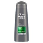Dove Men+Care Fresh & Clean 2in1 Shampoo+Conditioner, 180 ml - Fast UK Delivery