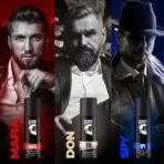 Beardo Deodorant Perfume Body Spray Set For Men (120ml x 3) | Spy Deo Aromatic Fresh Scent | Mafia Oriental Woody Notes | Don Most Wanted Citrus Musk Fragrance | Christmas gift for men | Gift For Friends | Gift for Men - Fast UK Delivery - Image 3