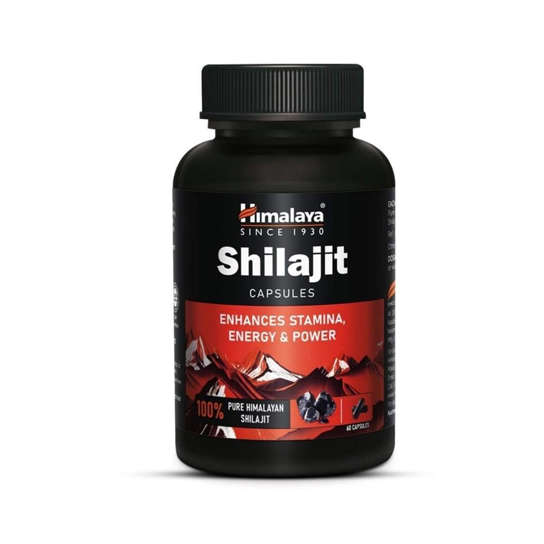 uk518Yu3skYuL-1-1.jpg Himalaya Shilajit | 100% Pure Himalayan Shilajit I 60 Capsules | Enhances Stamina, Energy, and Power | Supports Healthy Testosterone Levels - Image 1