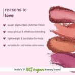 Plum Cheek-A-Boo Shimmer Blush | Highly Pigmented | Effortless Blending | 100% Vegan & Cruelty Free | 125 Pink About You - Fast UK Delivery - Image 4