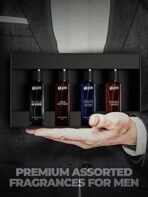 Beardo Perfume for Men - Premium Giftset 4x8ml | Black Musk, Godfather, Dark Side & Whisky Smoke | Eau De Perfume | Strong & Long Lasting Fragrance | Valentines day gift for husband | Gift for boyfriend | Gift for Men - Fast UK Delivery - Image 6
