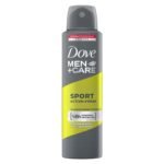 Dove Men+Care Sport Active+ Fresh Dry Spray Antiperspirant Deodorant, Up To 48 hrs Protection From Sweat & Odour, Dermatologically Proven Formula, Soothes & Moisturises Skin, Long-Lasting Refreshing Scent, 150ml - Fast UK Delivery