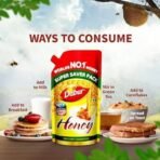 Dabur Honey - 750g Refill Pouch | 100% Pure | World's No.1 Honey Brand with No Sugar Adulteration - Fast UK Delivery - Image 4