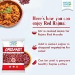 Natureland Organics Rajma Red 500 Gm - Organic Healthy Rajma - Fast UK Delivery - Image 3