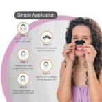 DR.Rashel Nose Pore Strips| Deep Cleansing Nose Strips For Instant And Painless Blackheads Removal 20 PCS (Bamboo Charcoal) (10 Strips &10 Wipes) - Fast UK Delivery - Image 6