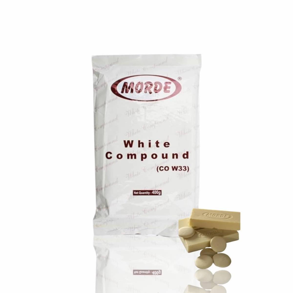 uk5191BZb7TL-1.jpg Konfiz Morde White Chocolate Compound Slab(Co-W33) Perfect For Baking, Cake Decorating, Topping, Molding & Dipping(Pack Of 1, 400 Gm) - Fast UK Delivery - Image 1