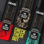 Axe Signature Suave Long Lasting No Gas Deodorant Bodyspray Perfume for Men, 154 ml - Fast UK Delivery - Image 7