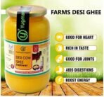Yugmantra Organic Foods 100% Pure Natural A2 Milk Sahiwal Cow's Grass-Fed Desi Ghee Prepared Curd by Traditional Bilona Padati - in Glass Bottle (1 litre + 55 GMS Tulsi Honey free) - Fast UK Delivery - Image 2