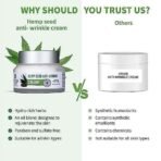 Ayouthveda Hemp Seed Anti-Wrinkle & Anti-Aging Cream|With goodness of Basil, Lavender & Sandalwood Oil |Helps in Skin Nourishment | Deep Hydration (Pack of 2; 50g each) - Fast UK Delivery - Image 6