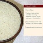GRENERA Psyllium Husk Whole Flake Isabgol(Bhusi) Fiber Supplement Perfect For Keto Bread And Gluten Free Baking 250Gram - Fast UK Delivery - Image 7