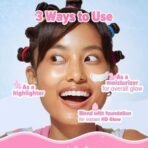 Aqualogica Radiance+ Lush Strobe Cream with Watermelon & Niacinamide - 30g - Fast UK Delivery - Image 7