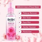 Sri Sri TATTVA shuddhta ka naam Gulab Jal Spray, 100ml (Pack of 4) - Pure Rose Water Mist for Hydrated, Glowing Skin - Premium Toner & Cleanser for Soft, Smooth Skin - Image 6